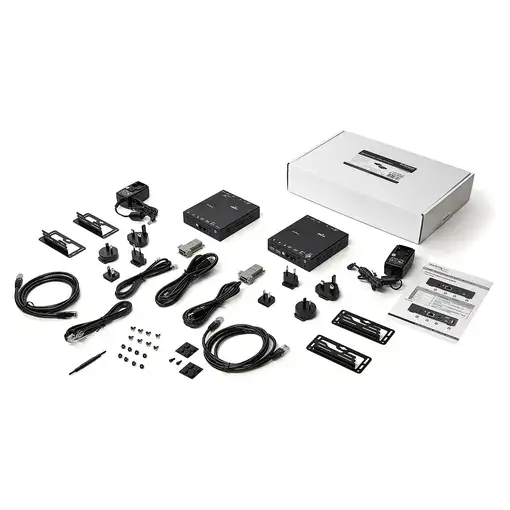 StarTech.com Extensor KVM HDMI KVM por IP - HDMI 4K 30Hz y USB 2.0 por IP, LAN