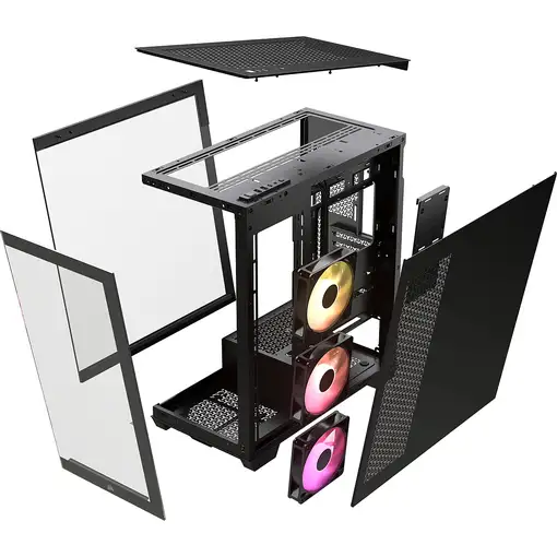 Corsair 3500X ARGB Midi Tower Negro