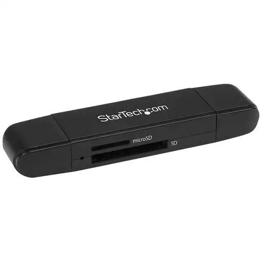 StarTech.com Lector Grabador USB 3.0 USB-C Tipo C y USB-A  de Tarjetas de Memoria