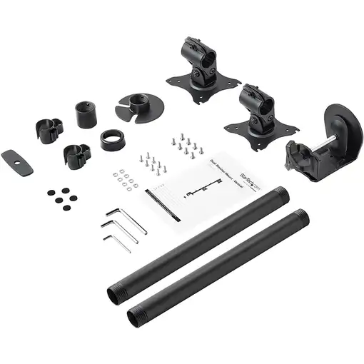 StarTech.com Base de Soporte Vertical VESA Ajustable para Dos Monitores