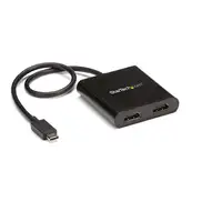 StarTech.com Adaptador USB a HDMI Doble - Hub MST USB Tipo C