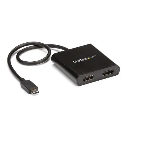 StarTech.com Adaptador USB a HDMI Doble - Hub MST USB Tipo C