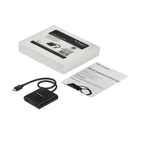 StarTech.com Adaptador USB a HDMI Doble - Hub MST USB Tipo C