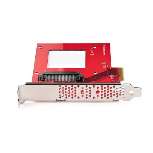 StarTech.com Tarjeta Adaptador U.3 a PCIe - Adaptador PCIe 4.0 x4 para SSDs