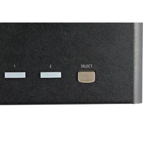 StarTech.com Switch Conmutador KVM de 2 Puertos DisplayPort 1.2 para 4 Monitores