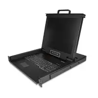 StarTech.com Consola KVM de Montaje en Rack - Teclado QWERTY