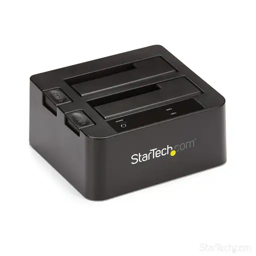 StarTech.com Docking Station de 2 Bahías - USB 3.1 a SATA - USB 3.1 (10 Gbps)