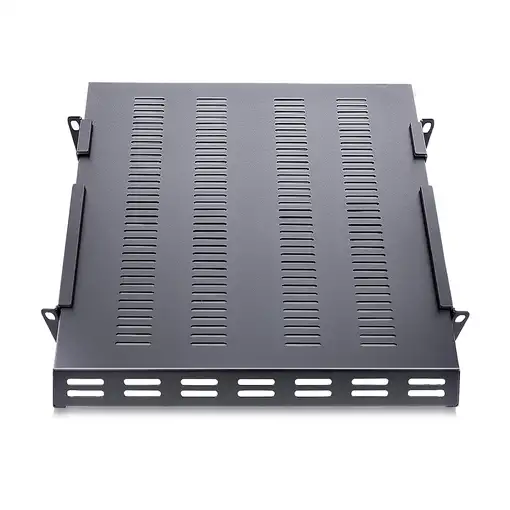 StarTech.com Estante Bandeja 1U Ventilada Ajustable para Montaje