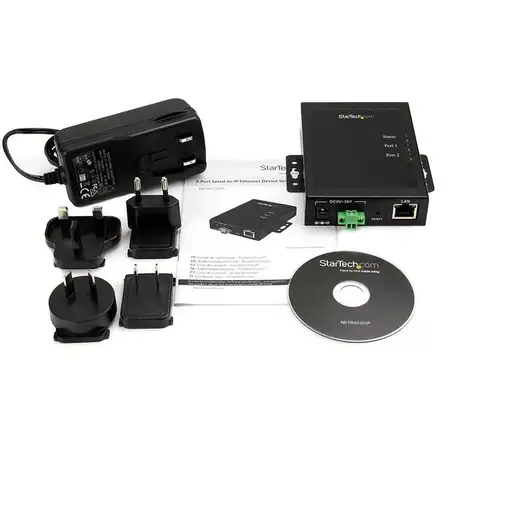 StarTech.com Servidor de Dispositivos Serie a IP de 2 Puertos RS232