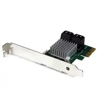 StarTech.com Tarjeta Controladora PCI Express 2.0 de 4 Puertos SATA III de 6Gbps