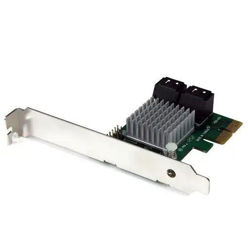 StarTech.com Tarjeta Controladora PCI Express 2.0 de 4 Puertos SATA III de 6Gbps