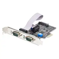 StarTech.com Tarjeta Serie PCIe de 2 Puertos - Tarjeta Serial PCI Express
