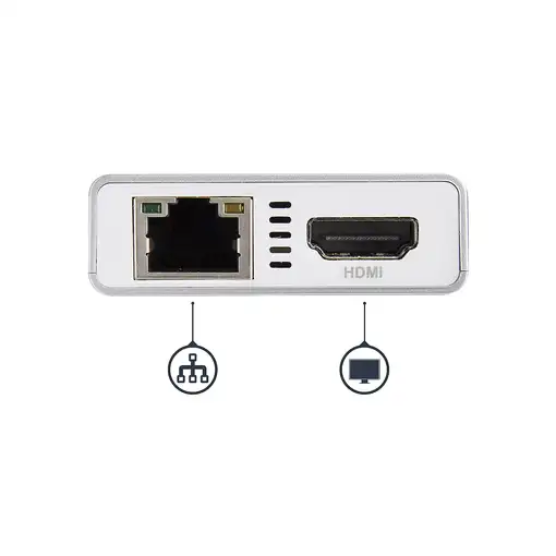 StarTech.com Adaptador Multipuertos USB-C - Docking Station Portátil USB-C 4K HDMI