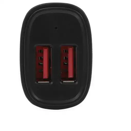StarTech.com Cargador de Coche USB de Dos Puertos - 24W / 4,8A - Negro
