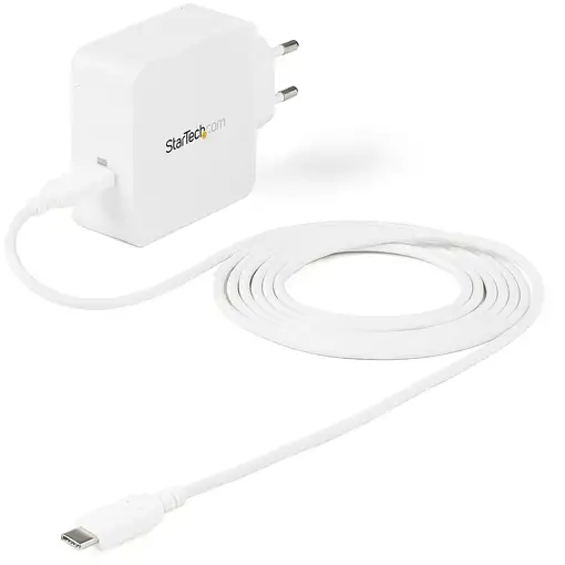 StarTech.com Cargador USB C de Pared - Cargador USB Tipo C de 60W
