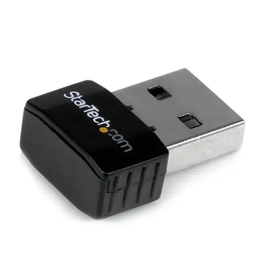 StarTech.com Mini Adaptador de Red Inalámbrico USB 2.0 a Wireless N de 300 Mbps