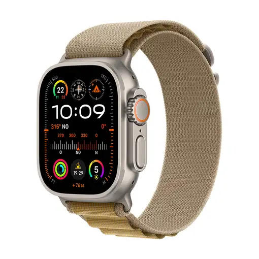 Apple Watch Ultra 2 OLED 49 mm Digital 410 x 502 Pixeles Pantalla táctil 4G