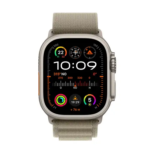 Apple Watch Ultra 2 OLED 49 mm Digital 410 x 502 Pixeles Pantalla táctil 4G