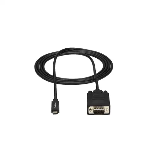 StarTech.com Cable de 2m USB C a VGA - Cable Adaptador Activo de Vídeo