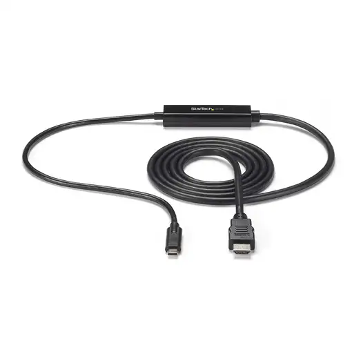 StarTech.com Cable Adaptador USB-C a HDMI de 2m - Cable Conversor de USB-C a HDMI