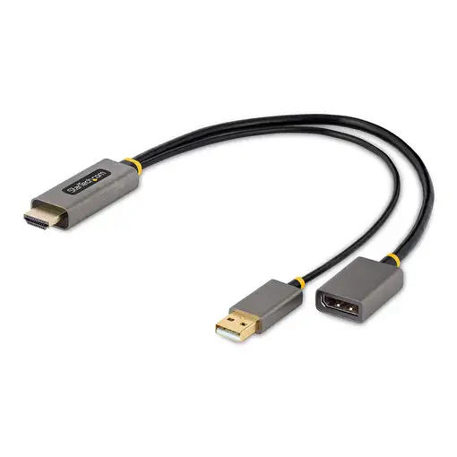 StarTech.com Cable 30cm Adaptador HDMI a DisplayPort - Activo - 4K 60Hz