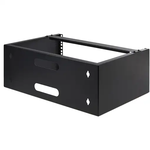 StarTech.com WALLMOUNT4 armario rack 4U Bastidor de pared Negro