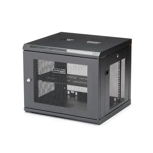 StarTech.com Armario Rack de Pared para Servidores 9U 19''4 Columnas y Estante 1U
