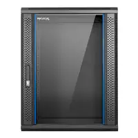 Phasak PHO 2216D armario rack 16U Bastidor de pared Negro