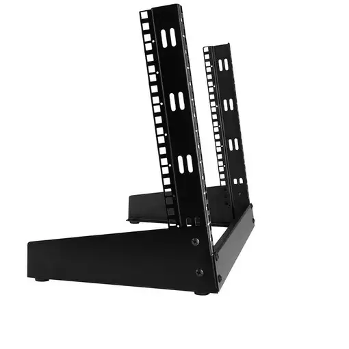 StarTech.com Rack de Sobremesa de 8U de 2 Columnas - Armario Rack de Servidores
