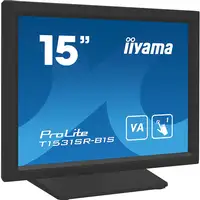 iiyama T1531SR-B1S pantalla para PC 38,1 cm (15'') 1024 x 768 Pixeles XGA LCD