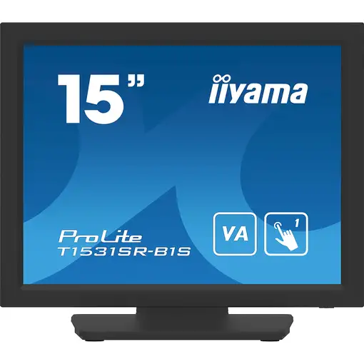 iiyama T1531SR-B1S pantalla para PC 38,1 cm (15'') 1024 x 768 Pixeles XGA LCD