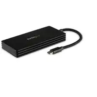 StarTech.com Caja USB 3.1 (10Gbps) USB-C para SSD M.2 SATA