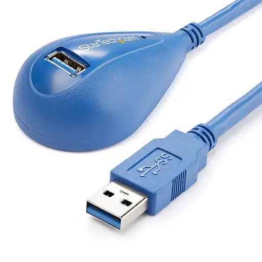 StarTech.com Cable de 1,5m Extensión Alargador USB 3.0 SuperSpeed Dock