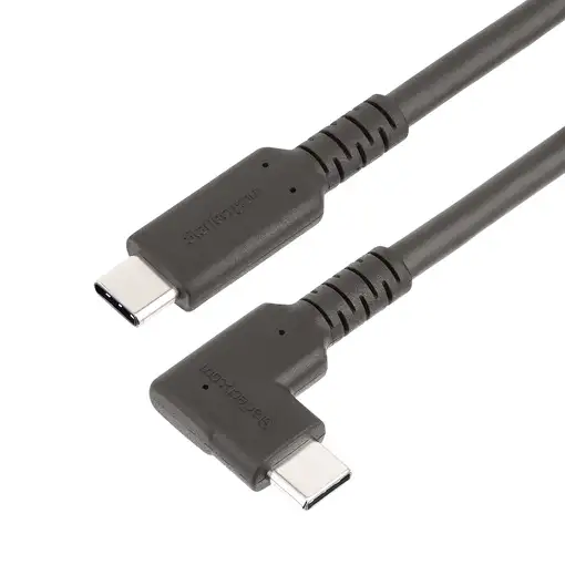 StarTech.com Cable de 2m USB-C Resistente Acodado a la Derecha - USB 3.2 Gen