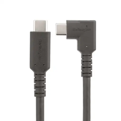 StarTech.com Cable de 2m USB-C Resistente Acodado a la Derecha - USB 3.2 Gen