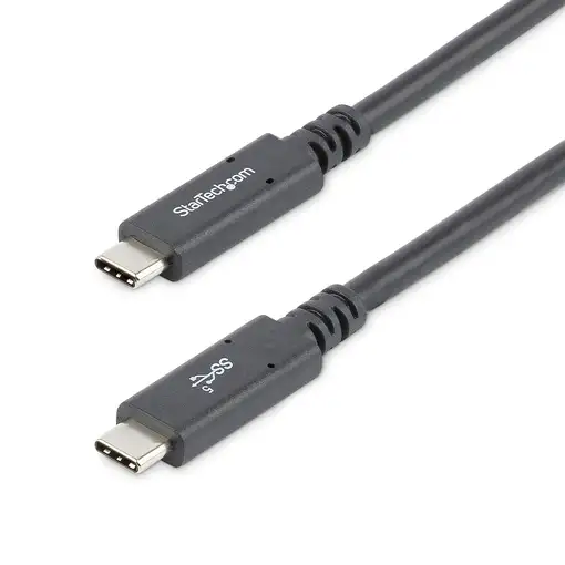 StarTech.com Cable de 1,8m USB-C a USB-C - PD de 5A - USB TipoC
