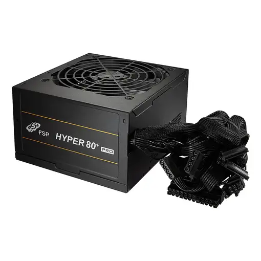 FSP HYPER 80+ PRO 550W Unidad de fuente de alimentación ATX ATX3.1 Negro