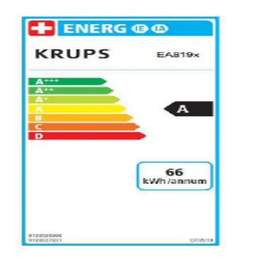 Cafeteras superautomáticas Totalmente automática Negro 1.7 L 2 cups EA819ECH KRUPS