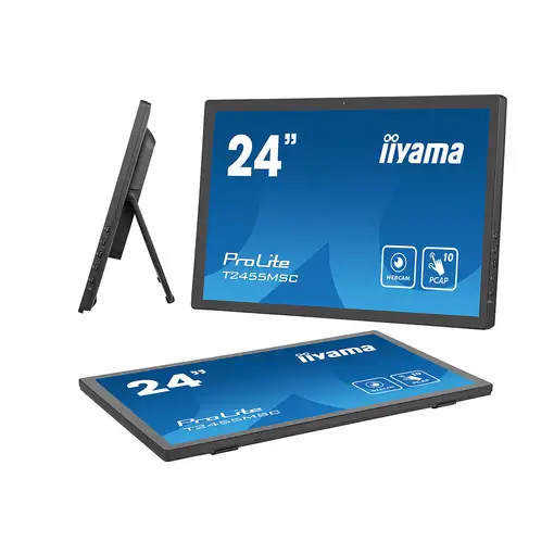 iiyama T2455MSC-B1 pantalla para PC 61 cm (24'') 1920 x 1080 Pixeles Full HD