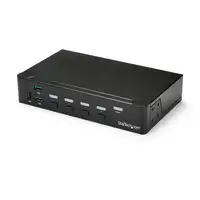 StarTech.com Switch Conmutador KVM de 4 Puertos HDMI 1080p con USB 3.0