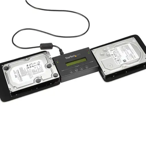 StarTech.com Clonador y Borrador Autónomo 1:1 para Discos Duros SSDs SATA