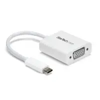 StarTech.com Adaptador USB-C a VGA - Blanco