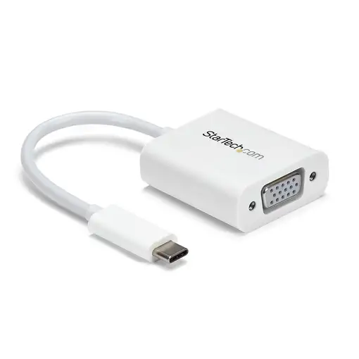 StarTech.com Adaptador USB-C a VGA - Blanco