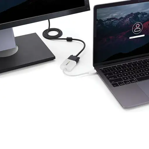 StarTech.com Adaptador USB-C a VGA - Blanco