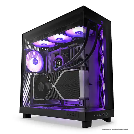 NZXT H6 Flow RGB Midi Tower Negro
