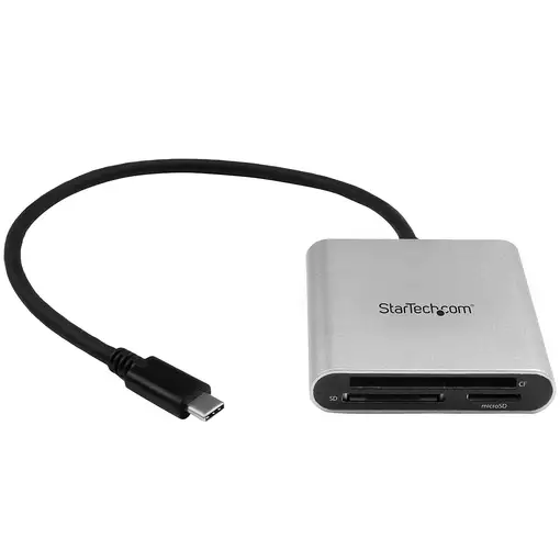 StarTech.com Lector Grabador USB 3.0 de Tarjetas de Memoria SD, Micro SD, CompactF