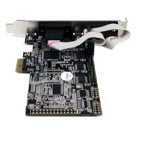 StarTech.com Tarjeta Adaptadora PCI Express PCIe de 4 Puertos Serie RS232 UART 165
