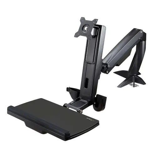StarTech.com Brazo de Soporte de Pie y Sentado - Brazo Ajustable de Montaje en Esc
