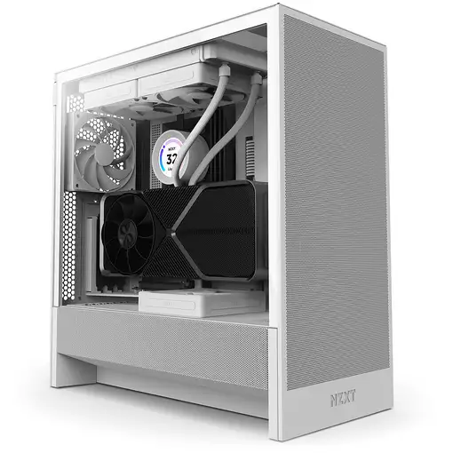 NZXT H5 Flow Midi Tower Blanco