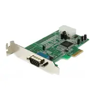 StarTech.com Tarjeta PCI Express Adaptadora Serie RS232 DB9 de 1 Puerto UART16550